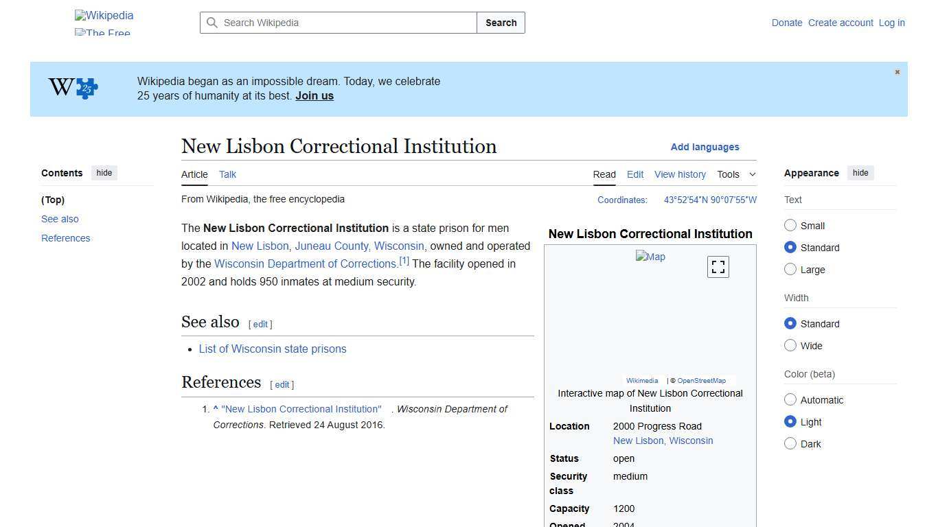 New Lisbon Correctional Institution - Wikipedia